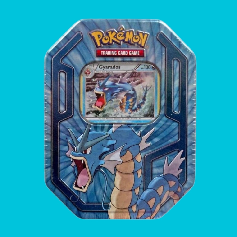 POKEMON® TCG 2016 GYARADOS Champions Collectors Tin • Brand New Factory Sealed